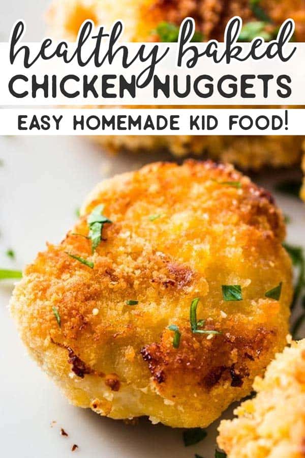 The Ultimate Healthy Baked Chicken Nuggets! Savory Nothings