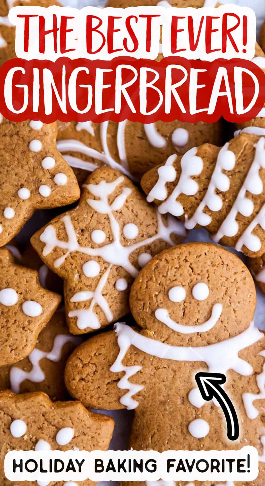 The Perfect Soft Gingerbread Cookies [Easy Recipe!] - Savory Nothings