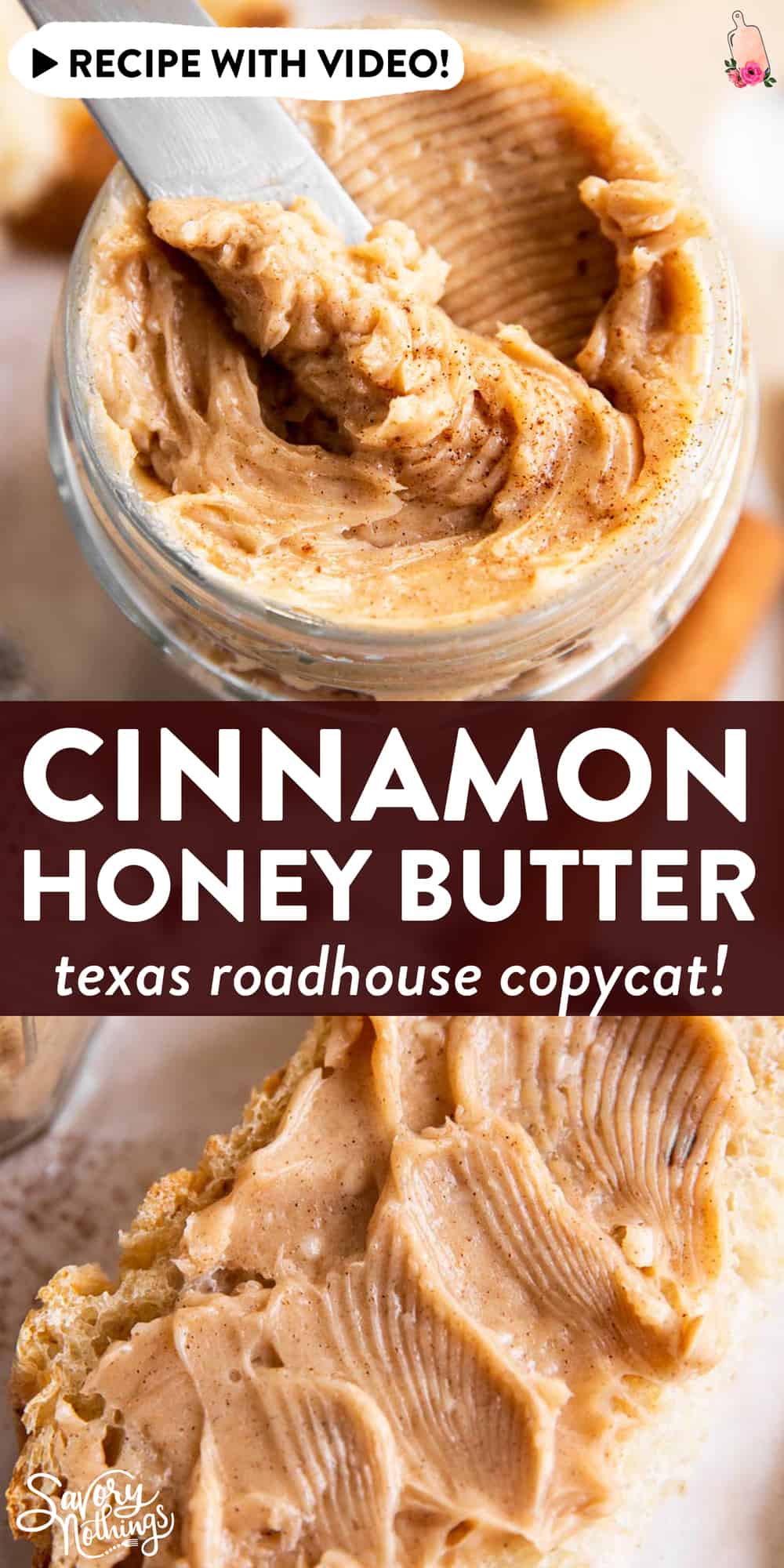 Whipped Cinnamon Honey Butter (Texas Roadhouse Copycat) Savory Nothings