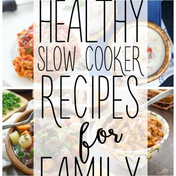 The holiday season is busy and full of treats, so let these 20 Healthy Slow Cooker Recipes for Family Comfort Food take over your dinner prep this winter!
