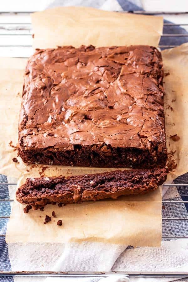 The best brownies recipe thick fudgy chewy and perfect 