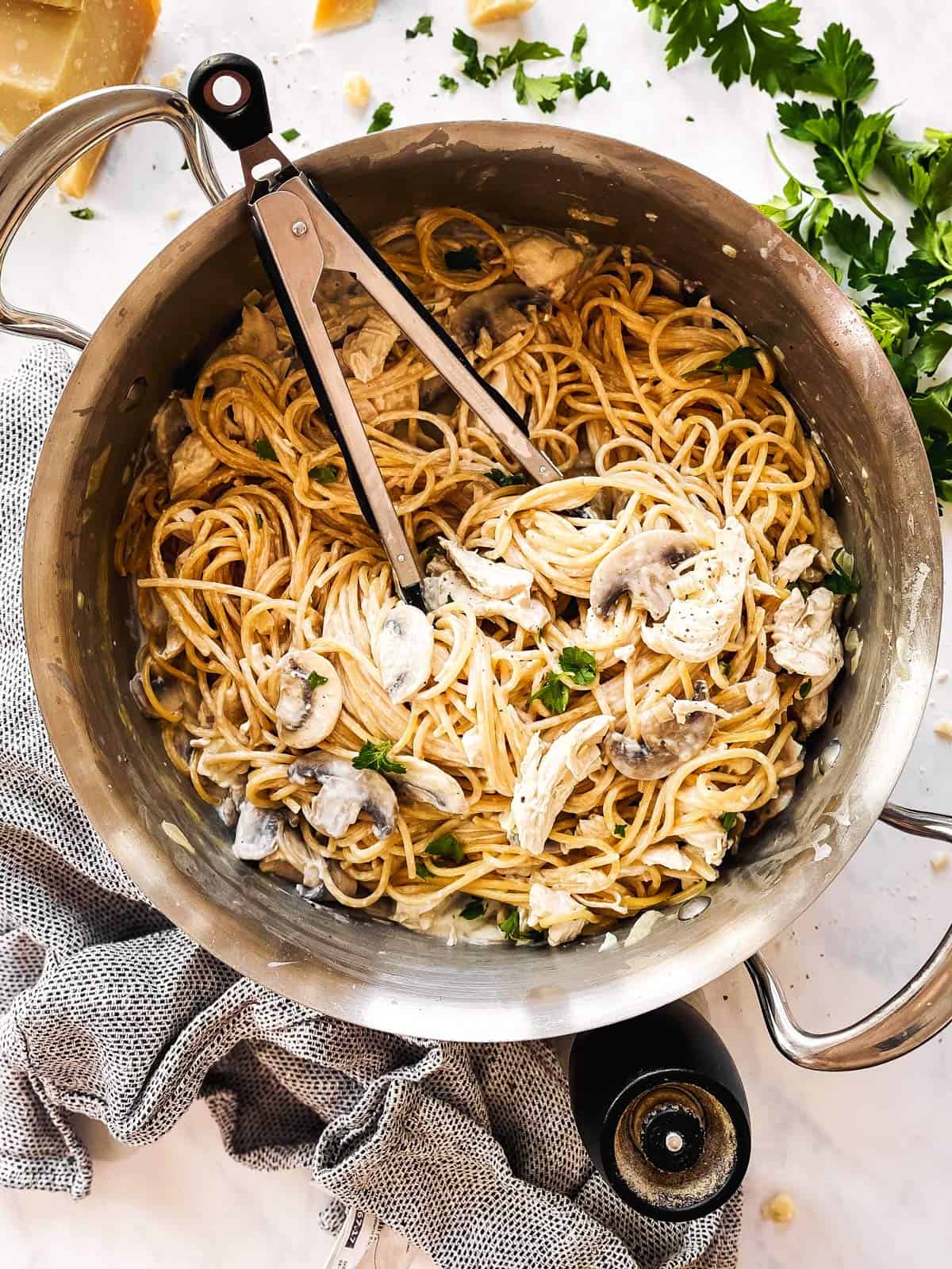 Turkey Tetrazzini On The Stovetop