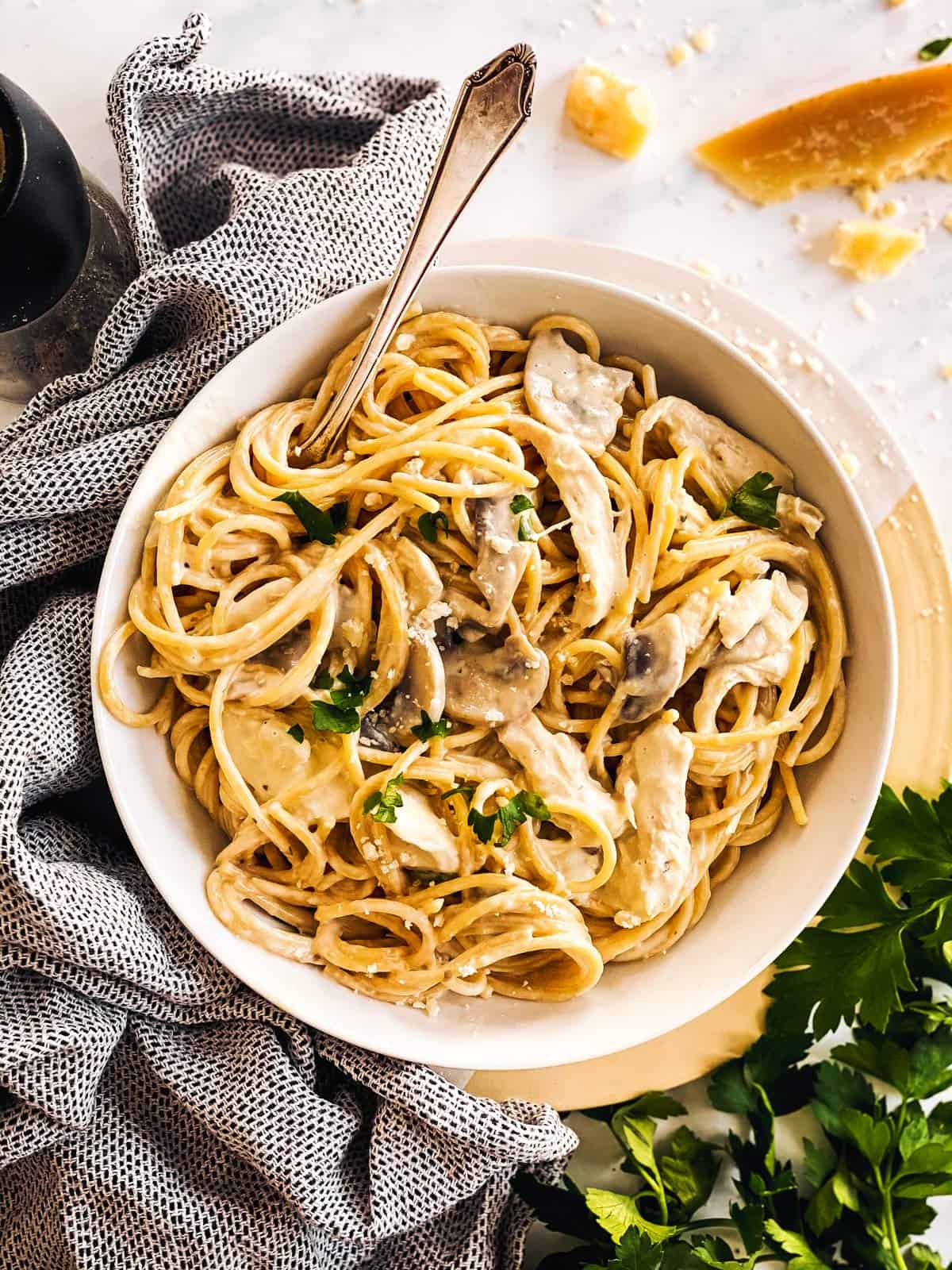 30 Minute Stovetop Turkey Tetrazzini-image