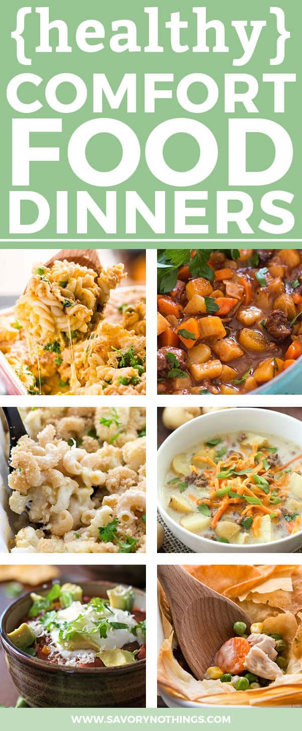 15 Healthy Comfort Food Recipes - Clean Eating Dinners Made Easy