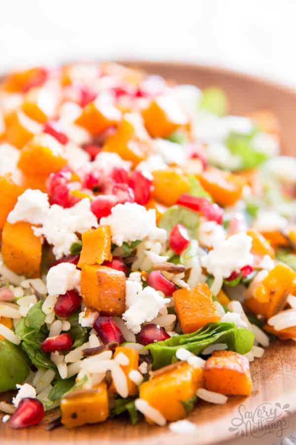 Harvest Wild Rice Salad [Thanksgiving Side Dish Recipe]