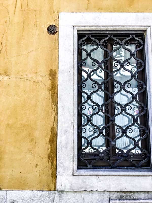 window in Bergamo