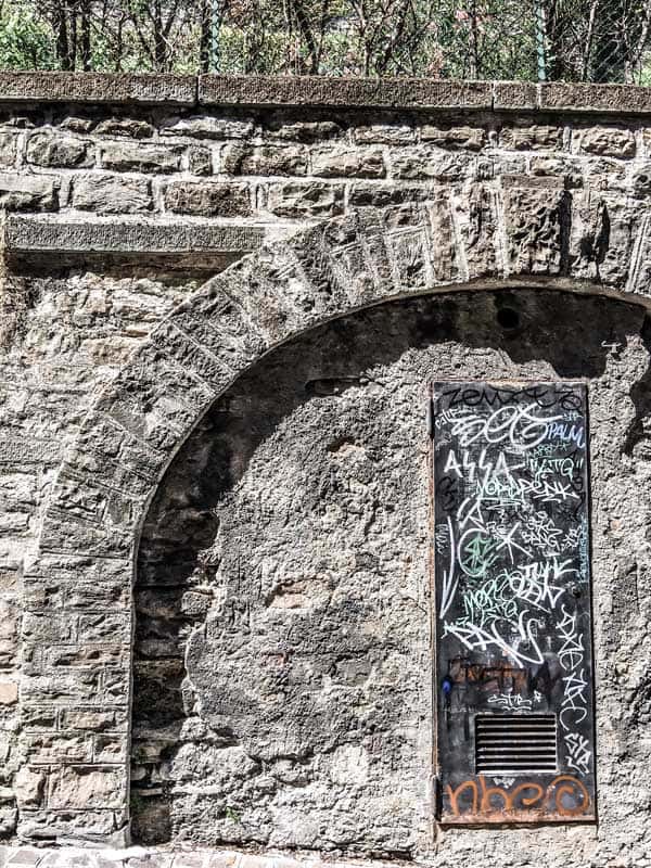 wall in Bergamo