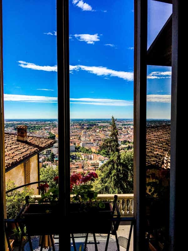 view on Bergamo