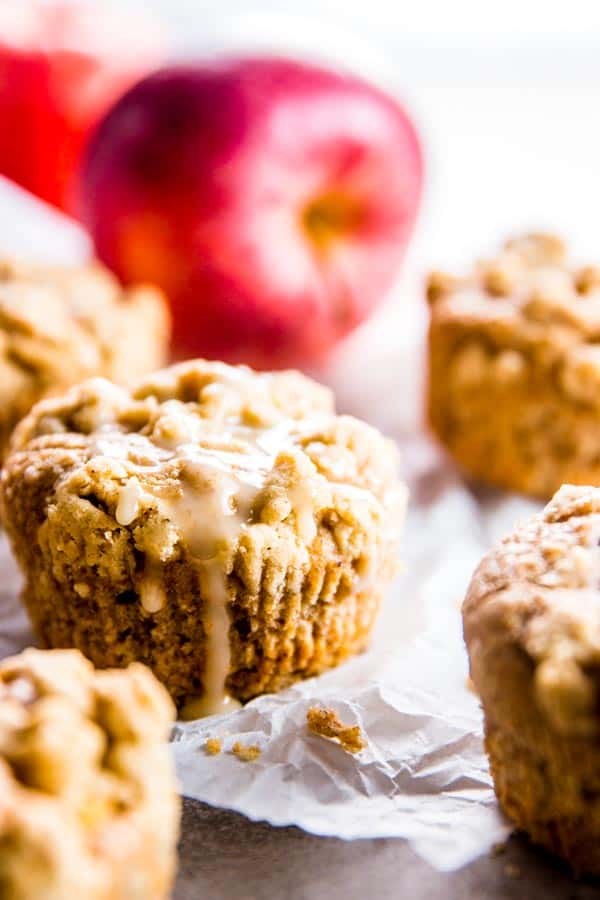 Apple Cinnamon Muffins with Greek Yogurt Savory Nothings
