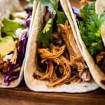 This instant pot pork carnitas recipe is so easy to make. Freezer friendly, too!