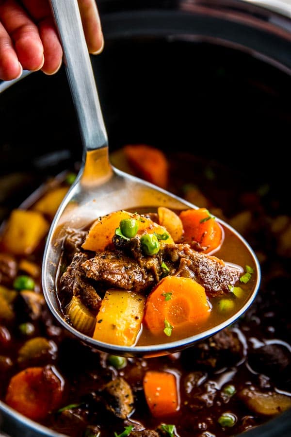 Crock Pot Beef Stew Recipe | Savory Nothings