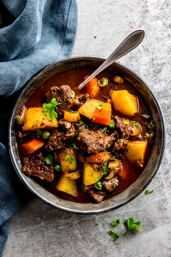 Crock Pot Beef Stew Recipe | Savory Nothings