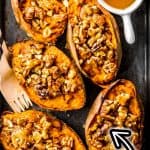 Twice Baked Sweet Potatoes Pin 1