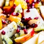 This winter fruit salad is easy to make, 100% healthy and tastes just amazing.