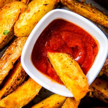 Baked Potato Wedges Picture TK