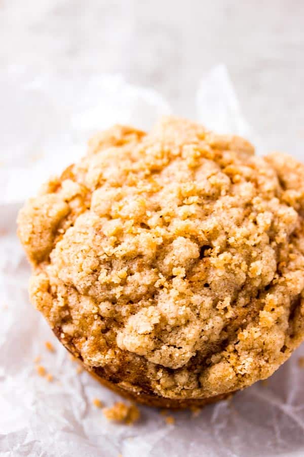 Banana Crumb Muffin Streusel Topping