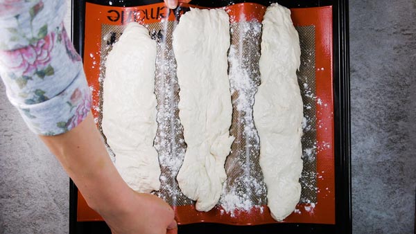 Step By Step Photos for How To Make No Knead Homemade French Bread