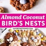 Bird's Nest Cookies Imagine Pin 1