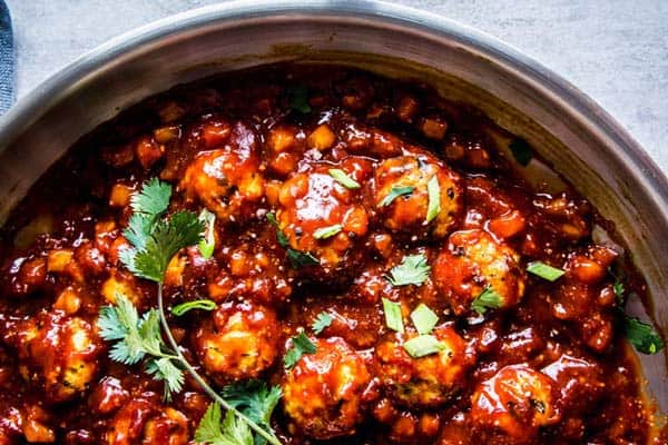 Pineapple BBQ Meatballs-image