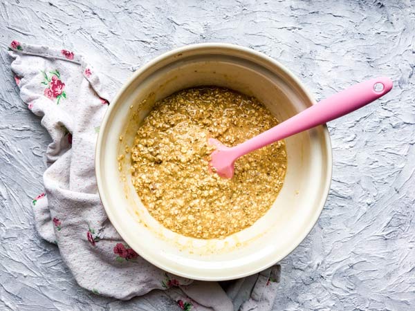 oat mix for blueberry baked oatmeal