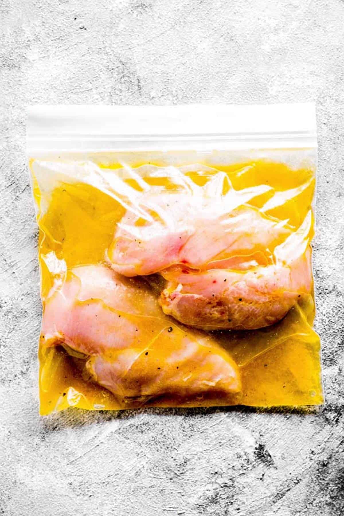 lemon garlic chicken marinade for the freezer