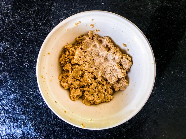 buttermilk biscuit dough in a bowl