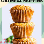 Zucchini Oatmeal Muffins Image Pin 4