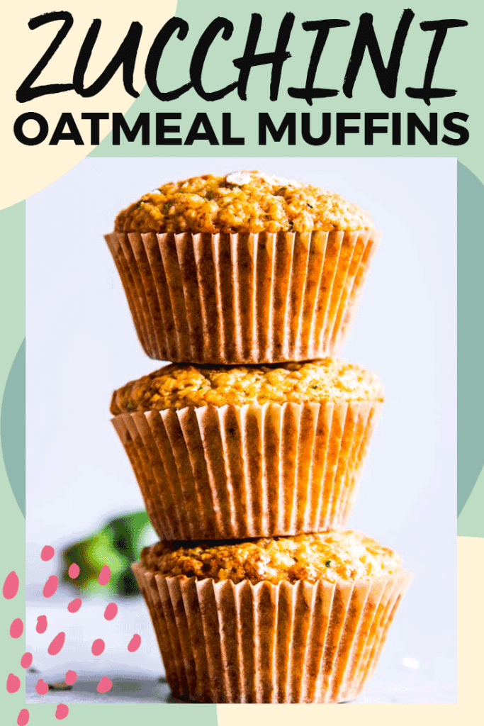 Zucchini Oatmeal Muffins Savory Nothings