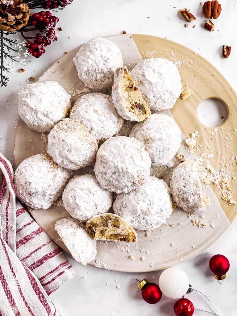 MeltinYourMouth Pecan Snowball Cookies Savory Nothings
