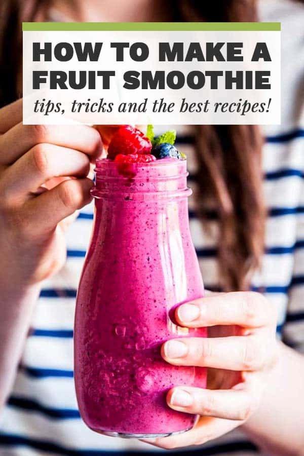 How to Make a Fruit Smoothie Image with Text