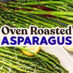 How to Roast Asparagus Recipe Image Pin