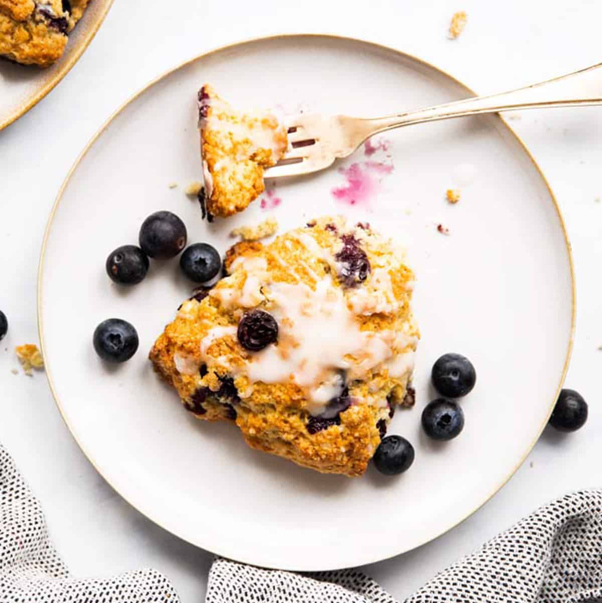 Blueberry scones Step By Step