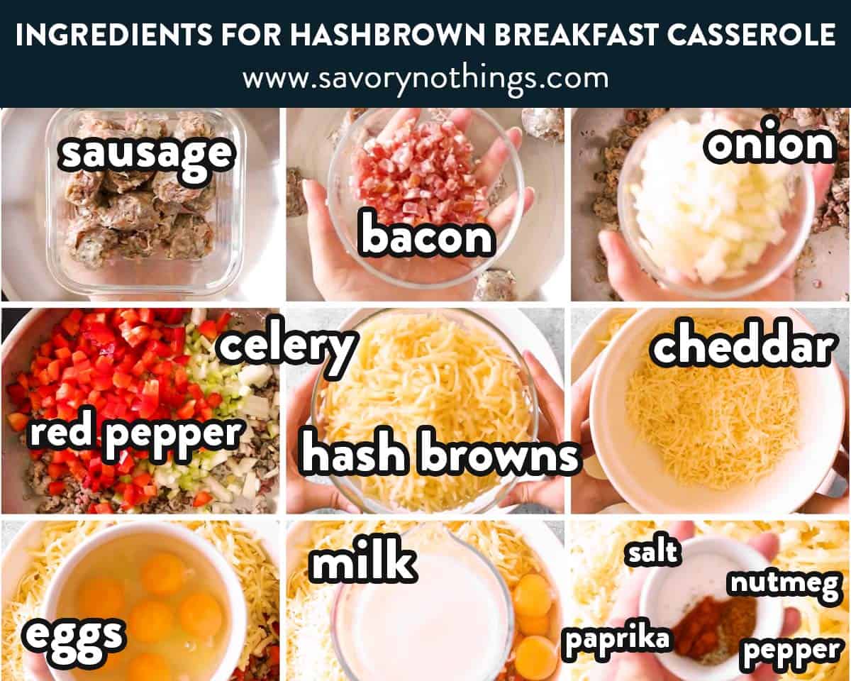 5-Ingredient Hash Brown Breakfast Casserole