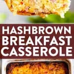 Hashbrown Breakfast Casserole Pin 1