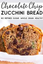 Chocolate Chip Zucchini Bread - Savory Nothings