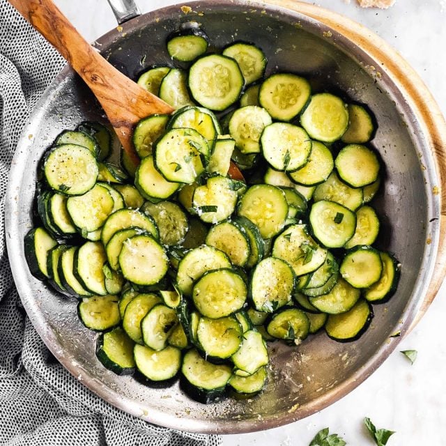 Easy Sautéed Zucchini Recipe Savory Nothings
