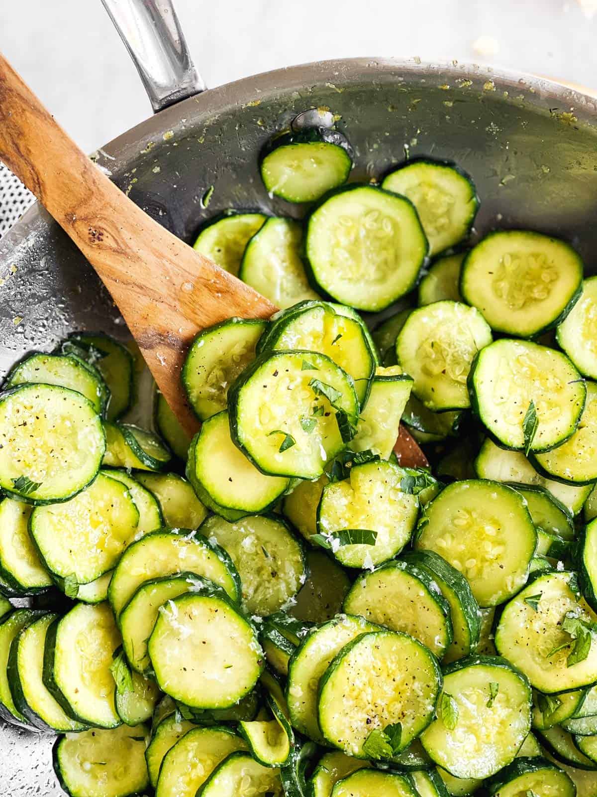 Courgette (zucchini) - One small spoon