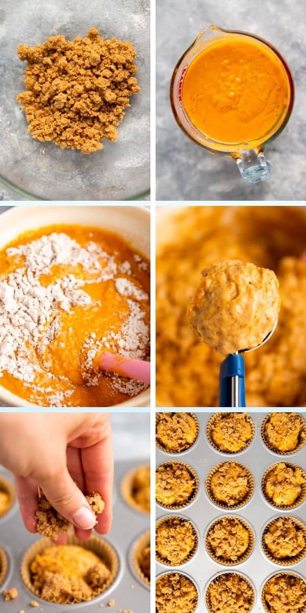 Pumpkin Crumb Muffins How To Photos