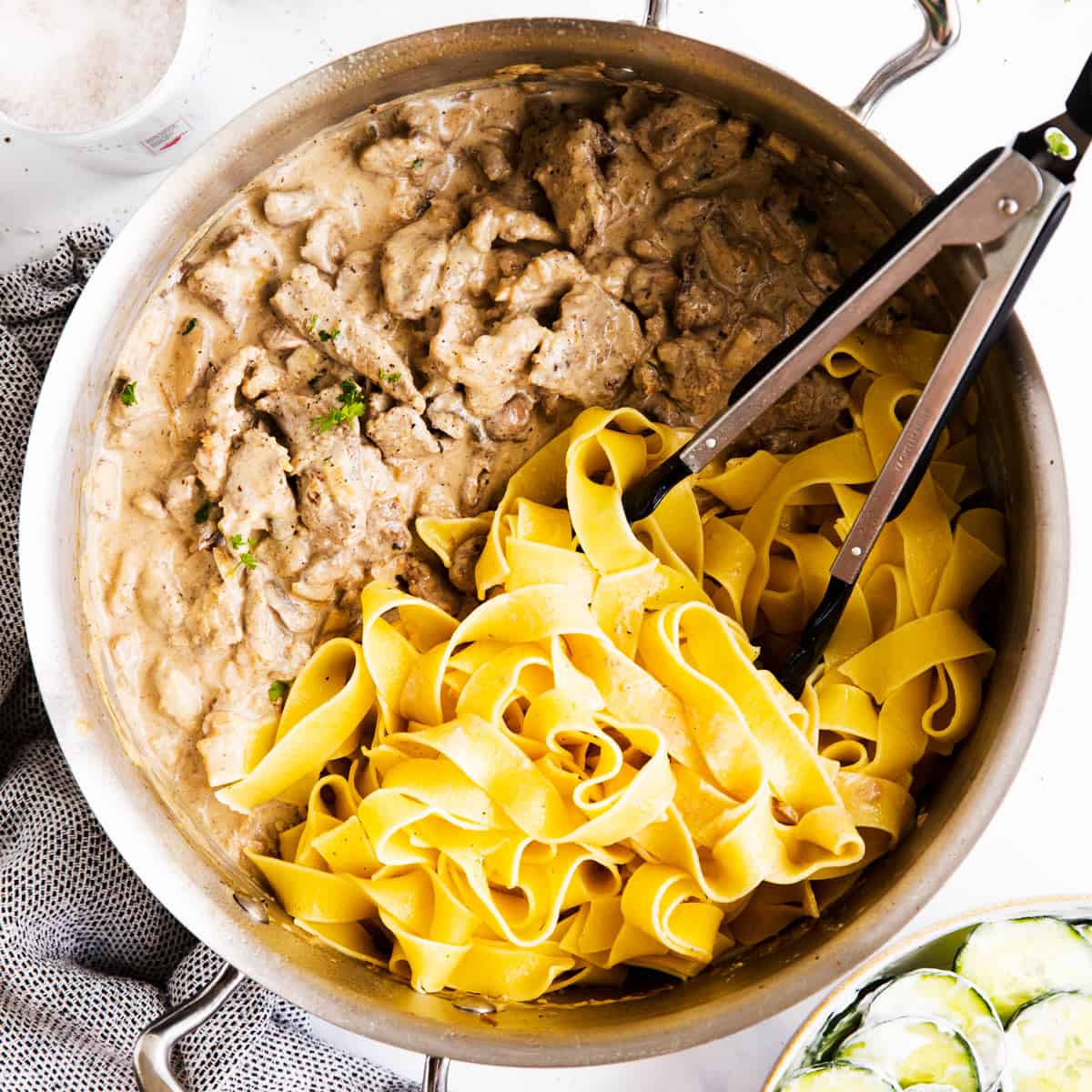 Easy Beef Stroganoff Recipe | Savory Nothings