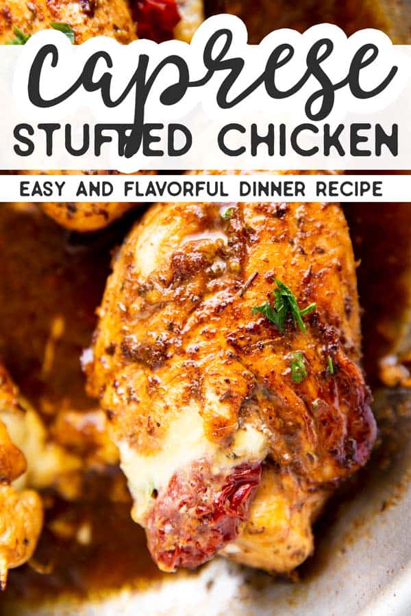 Stuffed Caprese Chicken Pin 1