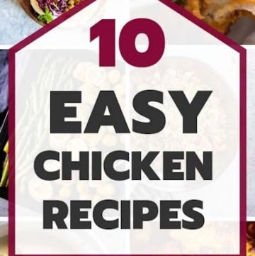 Easy Chicken Recipes Pin