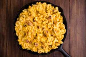 unbaked butternut squash Mac and cheese