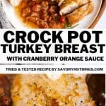 Crockpot Cranberry Turkey Breast Pin 1