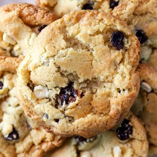 close up photo of a cookie