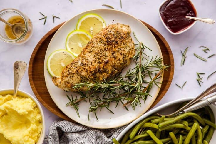 Easy Sous Vide Turkey Breast - Savory Nothings