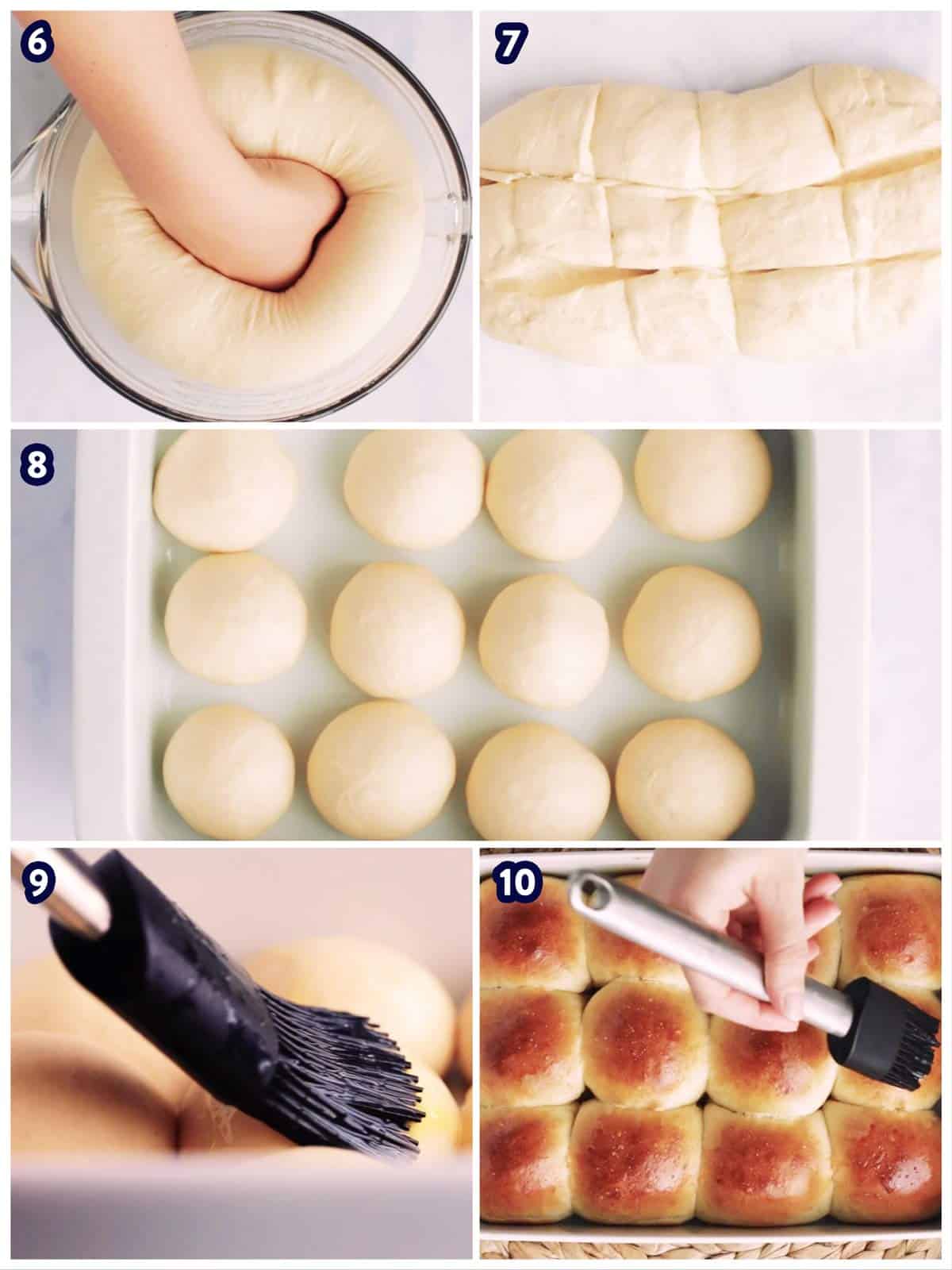 Easy Homemade Dinner Rolls (with Step by Step Video)