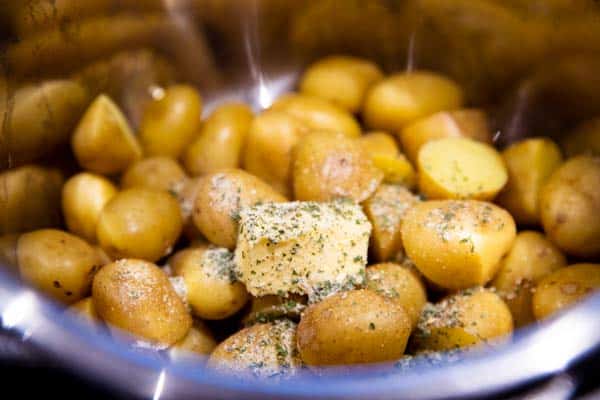 Instant Pot Baby Potatoes (Boiled / Steamed) < The Love of Spice