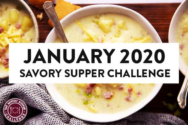 January 2020 Savory Supper Challenge Image Hero