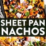 Sheet Pan Nachos Pin 1