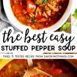 Stuffed Pepper Soup Image Pin